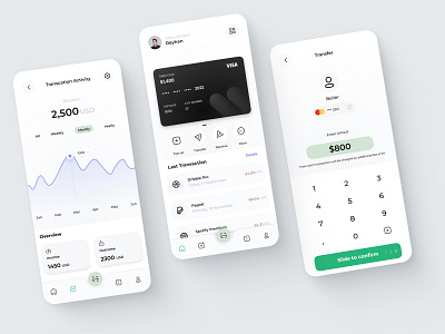 BAC Bank - Mobile Banking App e wallet financeapps mobilebanking ui uiux ux