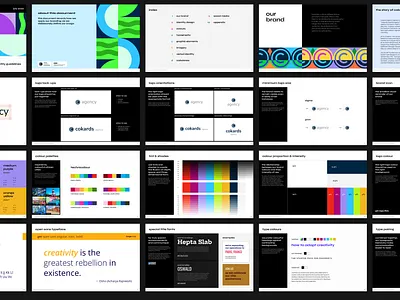 Cokards Agency Brand Guidelines brand identity branding cokards communications lagos nigeria