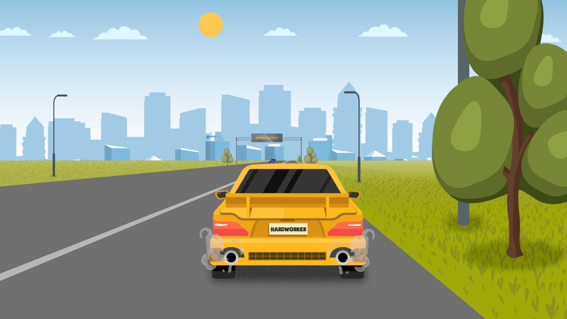 Loop effect animation graphic design motion graphics vector