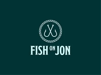 Fishing Guide Logo branding fish fishing illustration logo pnw tofino vector