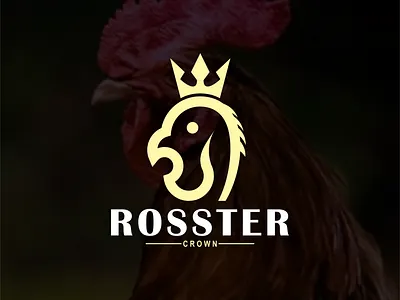 rosster logo branding design graphic design illustration logo motion graphics typography ui ux vector