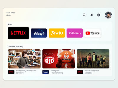 DailyUI Challenge 025: Smart TV challenge dailyui dailyui025 design television tv ui uxui