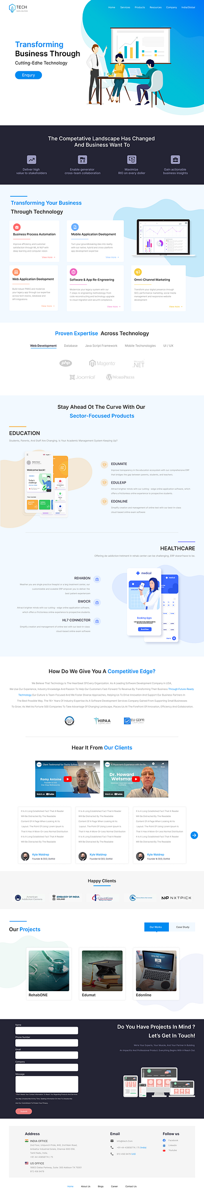 Website Landing page website landing page