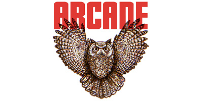 Arcane Distilling Owl artwork design engraving etching graphicart illustration line art logo scratchboard steven noble woodcut
