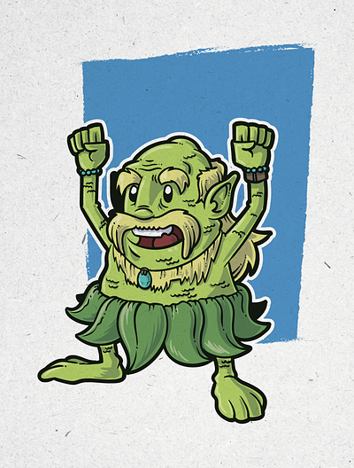 Jezerko character design colture design illustration mascot vector