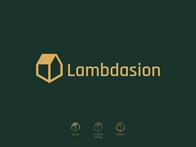 Lambdasion - Logo Design Concept a b c d e f g h i j k l m n brand identity branding combination company concept design graphic design house lambda logo logo design luxury mansion mark modern security simple symbol visual identity