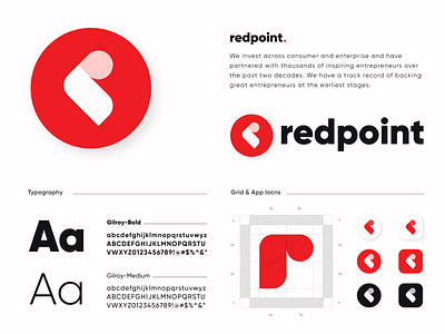 logo brand identity branding business identity logo logo design marketing point red saas