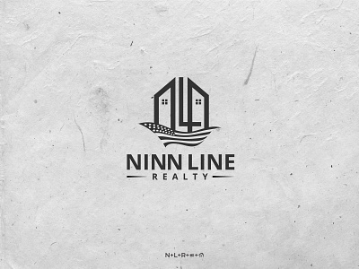 NINN LINE Realty Logo Design( Unused Concept) branding design graphicsdesign home logo house logo logo logo design logo maker logo making logodesign real estate real estate business logo real estate logo realestate usa real estate