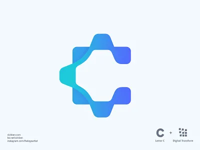 Tech Logo app buy c design designs digital icon intelligence letter logo logos modern monogram progress sale symbol tech technology type ui