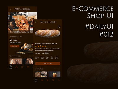 E-Commerce Shop Design #DailyUI #012 app branding design graphic design illustration logo typography ui ux vector
