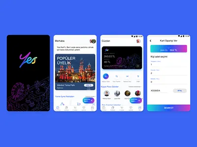 Yes Club App Design app appdesign booking card cart checkout design figma funny mobile mobile design pay payment shopping sketch ticket ui ux wallet