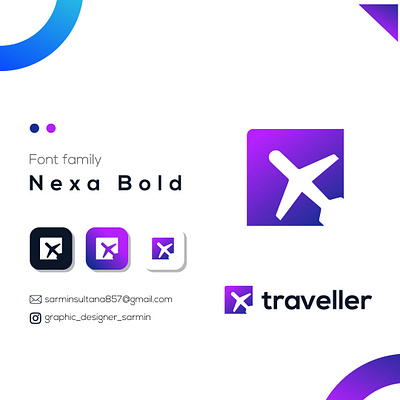 Travel Logo Design || Modern Logo brand identity branding design graphic design illustration logo logo design logo designer logo folio logo folios logos logotype travel logo