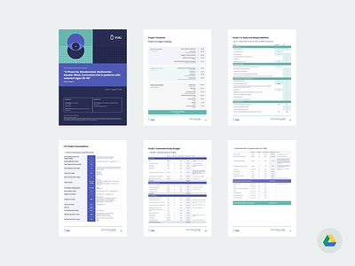 Google Doc Template abstract cover doc documents google doc minimalism minimalistic proposal table template vial