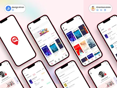 Library/Bookstore "BookLifter" Application UI bookstore bookstore ui design library ui ui