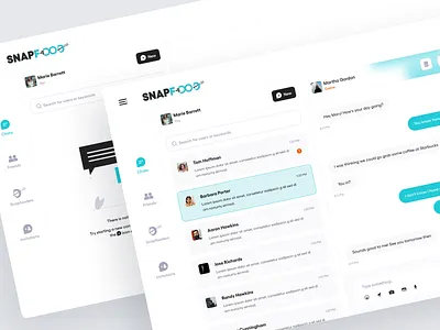 Snapfood Website - Chat chat chat ui food app illustration mobile app design mobile ui ui ux uidesign uiux uiux design uiuxdesign webdesign website website design