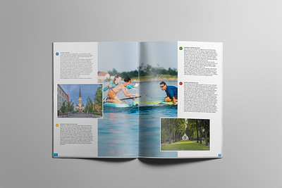 Tourist catalogue brochure catalogue design indesign