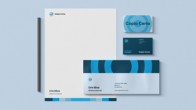 Cópia Certa - Stationery brand graphic design print making print shop printing