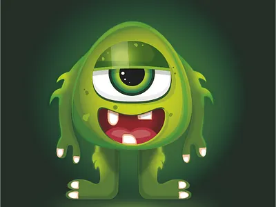 Майк Вазовски graphic design illustration