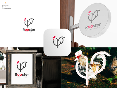 Rooster branding corporate branding design graphic design illustration logo logodesign ui vector