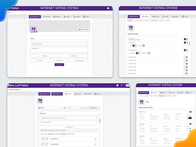 BallotNow - Next Generation Voting System branding design graphic design icon illustration typography ui ux vector