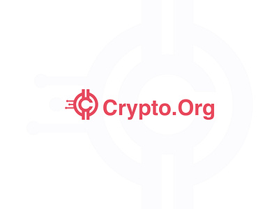 Crypto.Org logo design app logo brand branding coin coin logo crypto currency hire icon identity illustration letter logo logo logo design logo designer logo idea mark minimal modern web logo