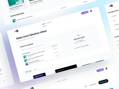 Audiotease — Light Mode advanced editor app audio editor brand kit branding design design agency light mode podcast product ui uiuxdesign ux vector video editor web app web application