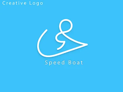 Speed Boat logo design art brand branding business logo creative logo design designs graphic graphic design graphic designer illustration logo logo and brand identity logo designer logo type logos project speed boat typography vector