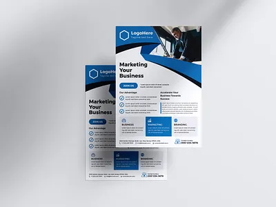 Corporate Business Flyer Design a4 flyer a4 flyer design branding corporate flyer creative flyer design flyer flyer design flyer template illustration