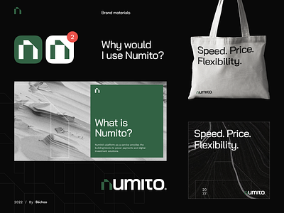 Numito Brand Identity bachoodesign bag brand identity branding design graphic design icon identity logo logotype social media post typography