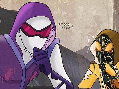 Yellow Jacket is learning. character design design illustration