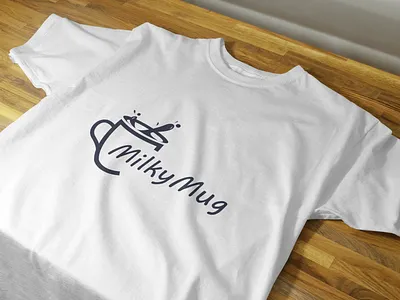 a milky mug logo cup cup logo logo milkymug mug mug logo