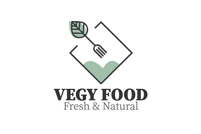 Vegy Food Logo branding design graphic design illustration logo ui ux vector