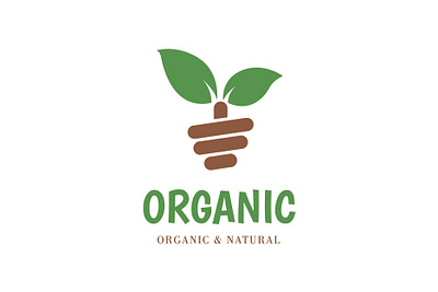 Organic Logo branding design graphic design illustration logo ui ux vector