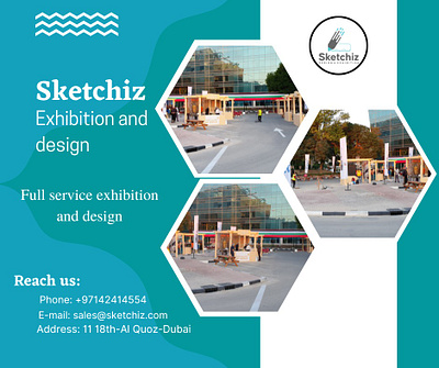 Sketchiz Design & Exhibition 3d animation branding graphic design logo motion graphics ui