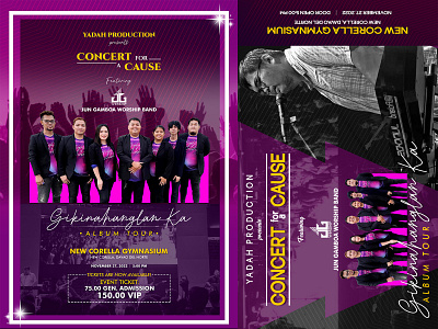 Poster and Ticket - local poster design ticket design