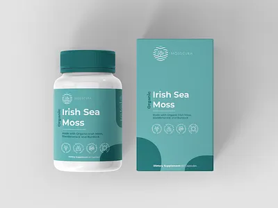 Sea Moss - Packaging design box design brandidentity branding graphic design label design packaging productdesign supplements