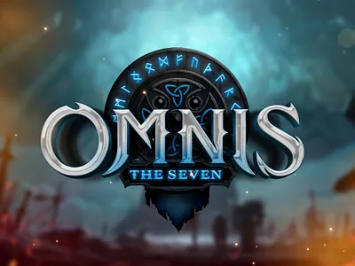 Omnis : The Seven fantasy fantasy logo game game logo logo design mmorpg rpg