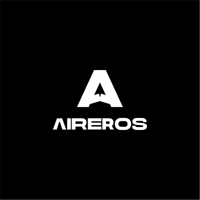 aireros a clean design icon illustration logo logos mark modern monogram paper simple ui