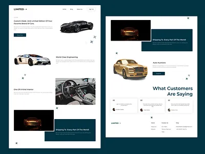 Limited landing page app dailyui design landing page ui website