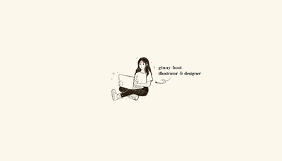 Personal Brand: Banner Illustration ✨ branding cartoon character cute drawing illustration sketch