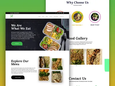 Catering Service Website Design website design