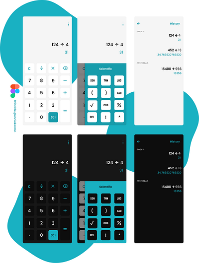 Daily UI - Calculator dailyui dailyui004 design mobile ui ux