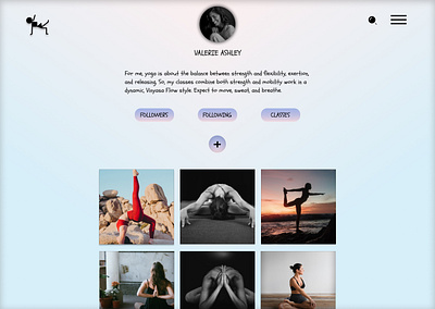 USER PROFILE 006 dailyui dailyuichallange logo userprofile webdesign