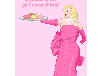 “Conchas are a Girl’s Best Friend” animation illustration illustration design procreate