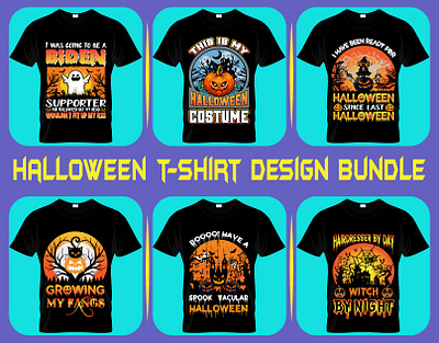 halloween t-shirt design bundle. art cutebat graphic halloween halloweencostume halloweenlife halloweenmakeup halloweenspirit halloweentown happyhalloween horror kewpiedoll october pumpkin scary spooktacular spookyseason t shirt design typography vintage