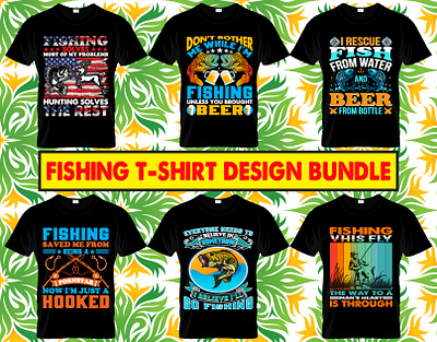 fishing t-shirt design bundle. bassfishing carpfishing catchandrelease fish fishermen fishing fishingaddict fishingislife fishinglife fishingtrip food graphic nature outdoors t shirt design typography vintage