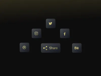 DailyUI :: 010 - social share 010 100 day design challenge dailyui dailyui challenge dailyui::010 day010 design ui ui design