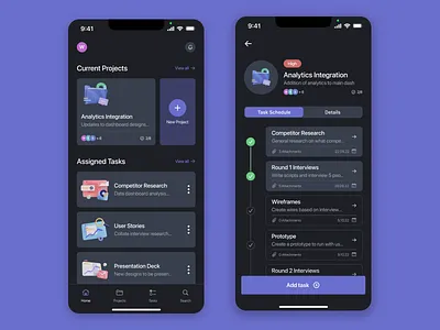 Mobile Task/To-do App app app design checklist design illustration mobile app mobile app design task app tasks to do ui ux