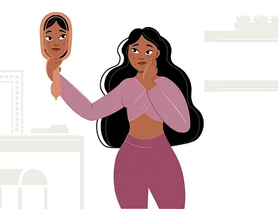 Self care illustration branding design draw flat graphic design illustraion illustration ui ux vector