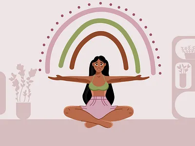 Happiness branding design draw flat flat art graphic design illustraion illustration ui ux vector